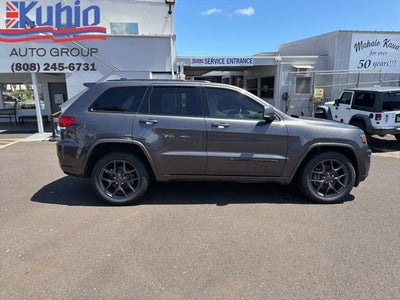 2021 Jeep Grand Cherokee 80th Anniversary Edition
