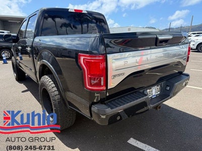 2015 Ford F-150 Platinum
