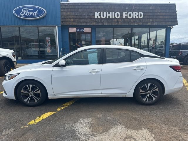 Used 2021 Nissan Sentra SV with VIN 3N1AB8CV9MY263834 for sale in Lihue, HI